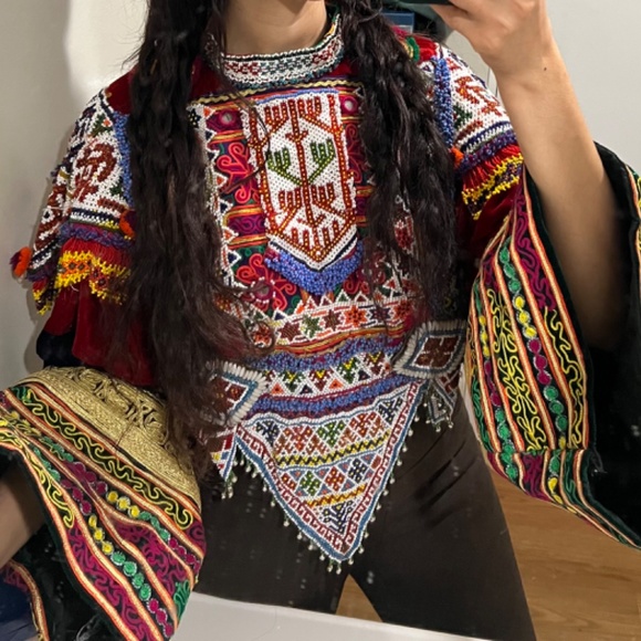 Afghan Kuchi crop top - Picture 4 of 4